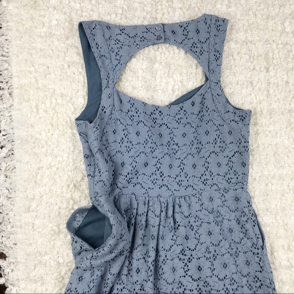 Anthropologie Silverfield Sweetheart Eyelet Dress - Picture 7 of 8